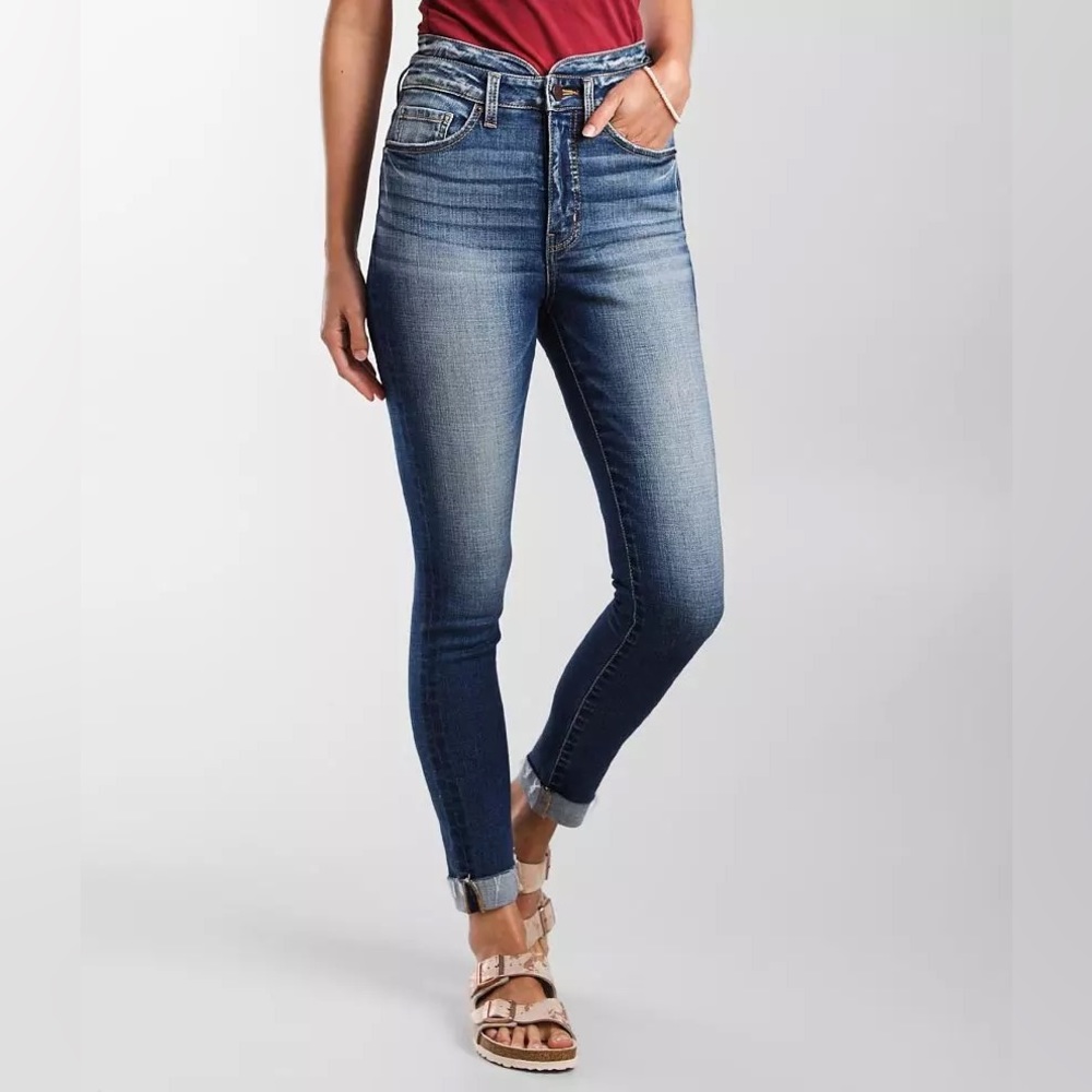 BKE Blue Skinny Jeans for Women